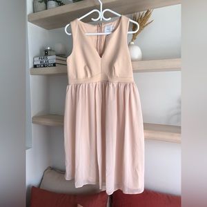 Light pink maternity dress - US8 - ASOS